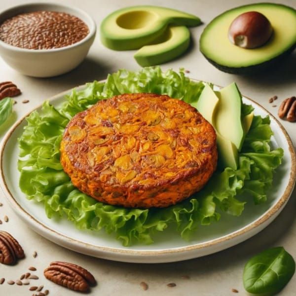 Butternut Squash-Carrot Burgers