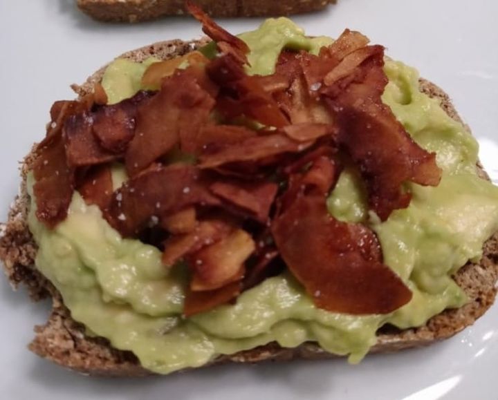 Crispy Coconut Bacon Bits