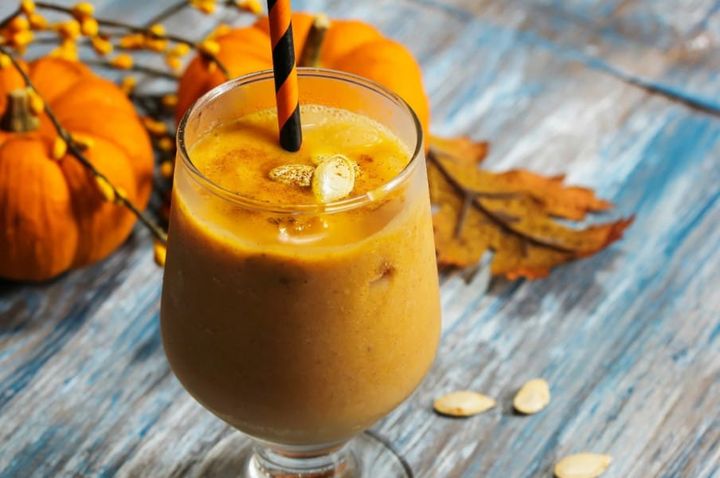 Raw Vegan Pumpkin Spice Beverage