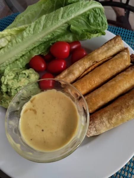 Celebrate Cinco de Mayo with Walnut-Chickpea Taquitos