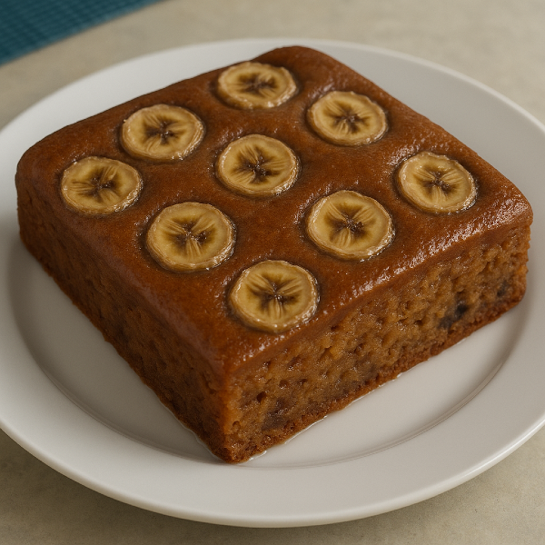 Banana Date Sheet Cake
