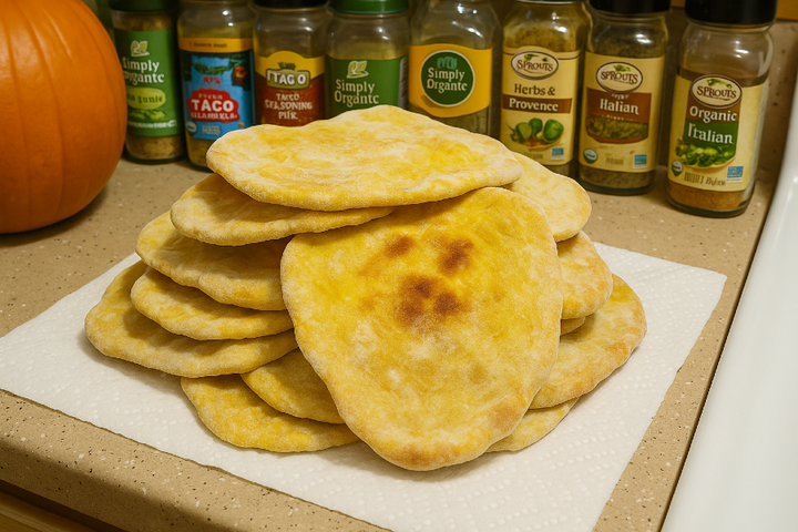 Pumpkin Flatbread (Vegan)