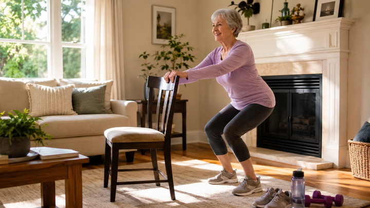A 10-Minute Indoor Strength and Mobility Flow for Hot June Days