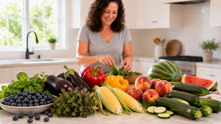 What August Produce Can Add to Healthy Aging