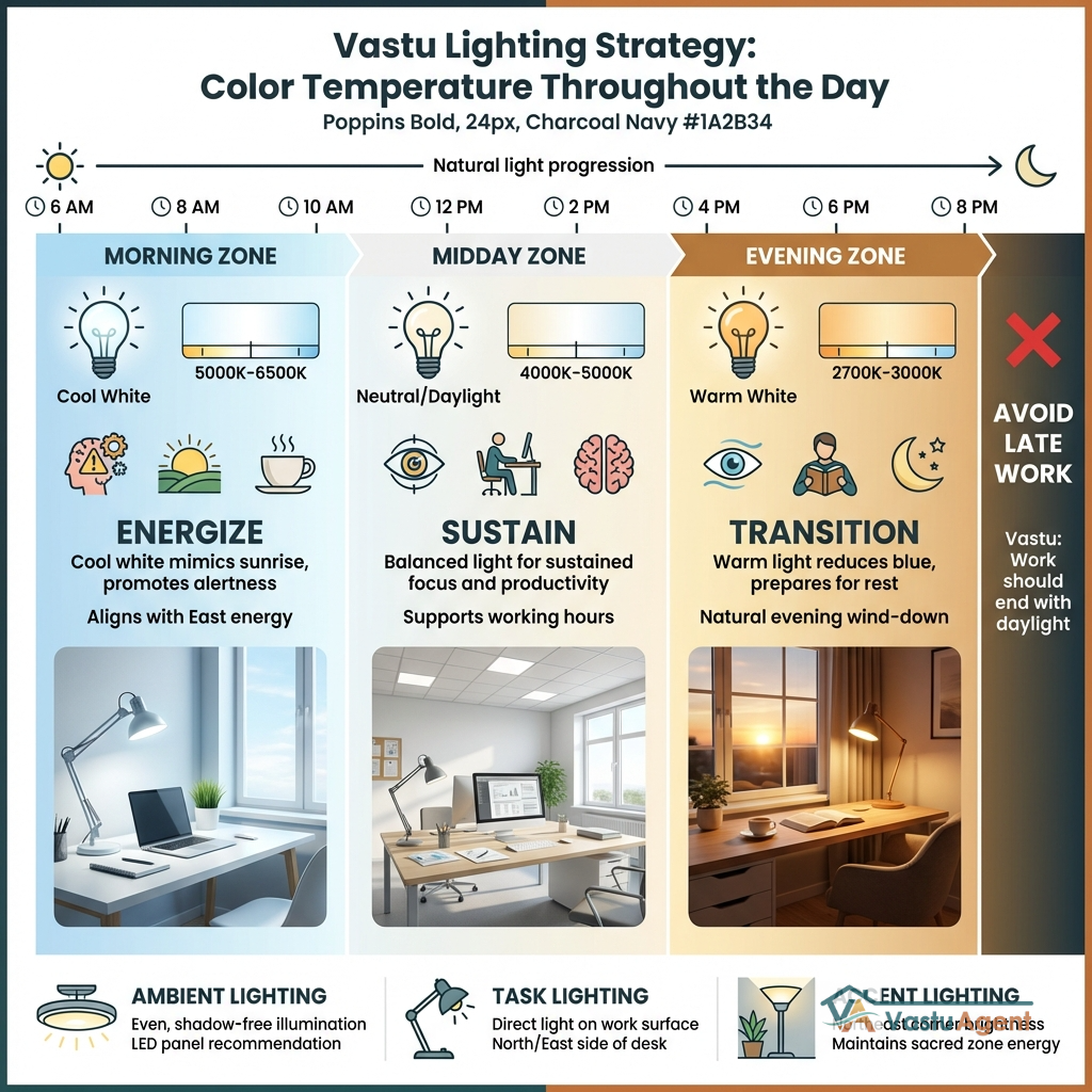 Vastu Lighting Strategy by Vastuagent.ai