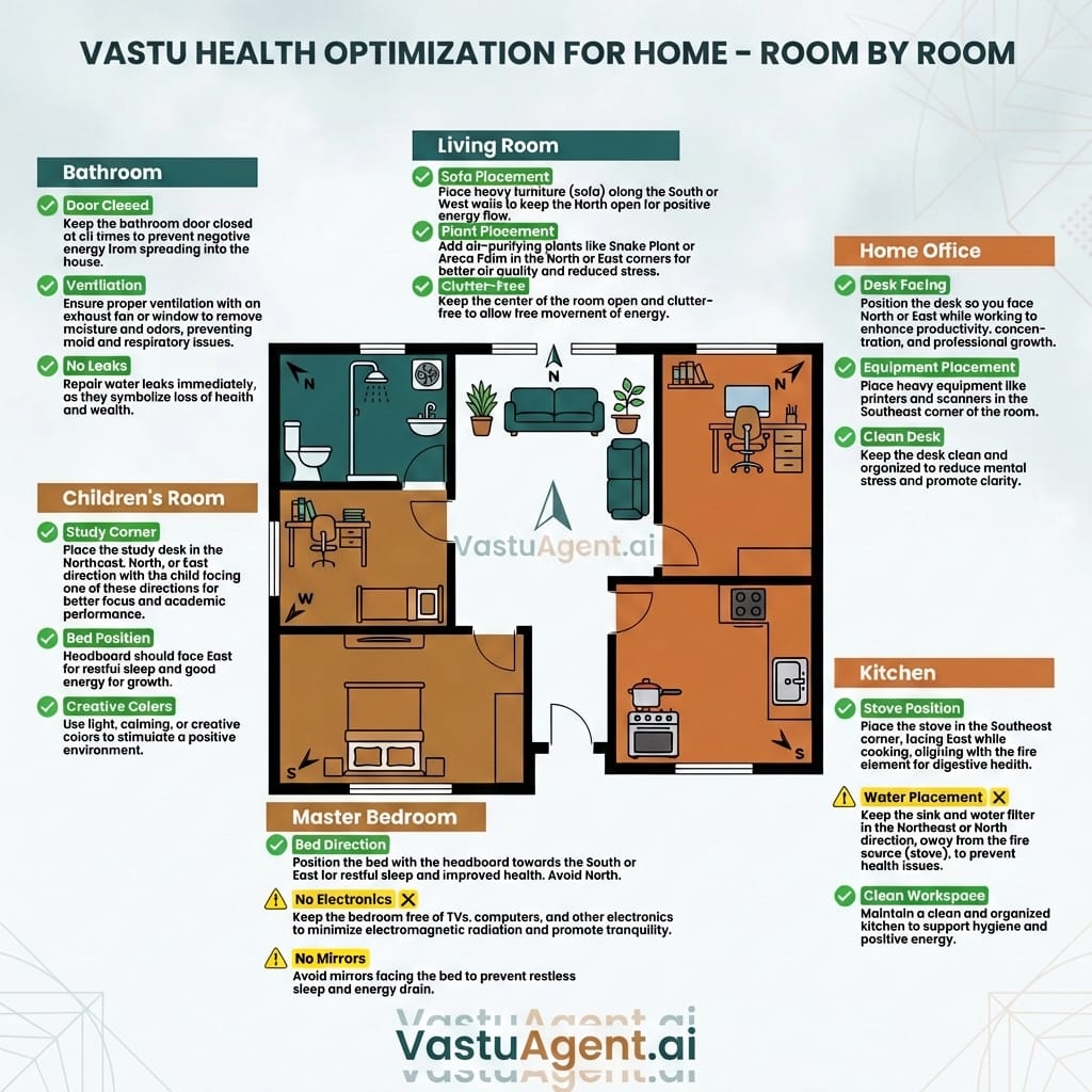 Room-by-Room Vastu Health Optimization Guide