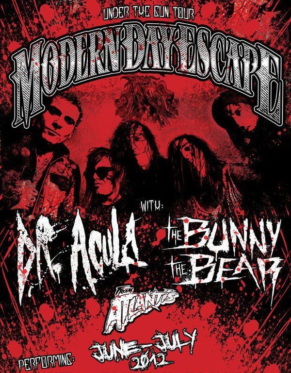 The Bunny The Bear – 3rd ROAD BLOG from the Under The Gun Tour