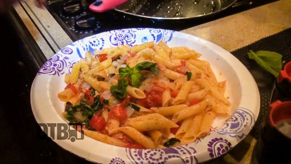 Against The Current’s Chrissy Costanza Prepares Vegan Pasta Dish – COOKING AT 65MPH Ep. 21 [VIDEO]