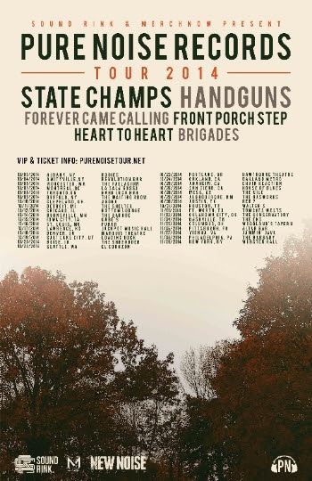 Pure Noise Records Tour 2014 - poster