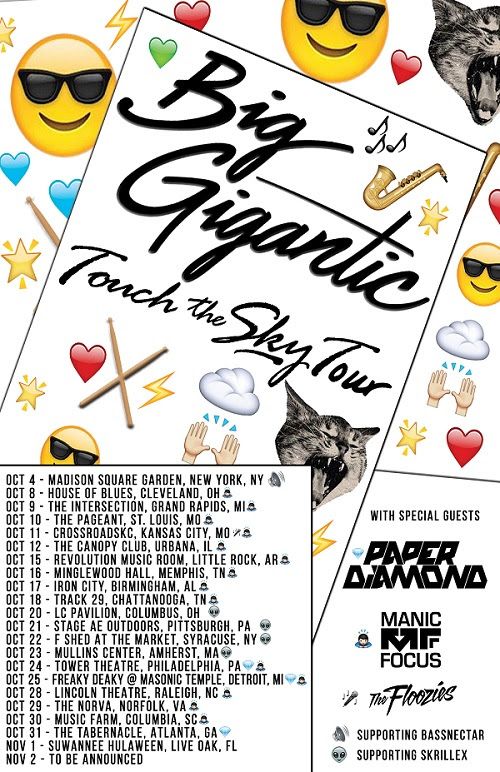 Touch The Sky Tour-poster