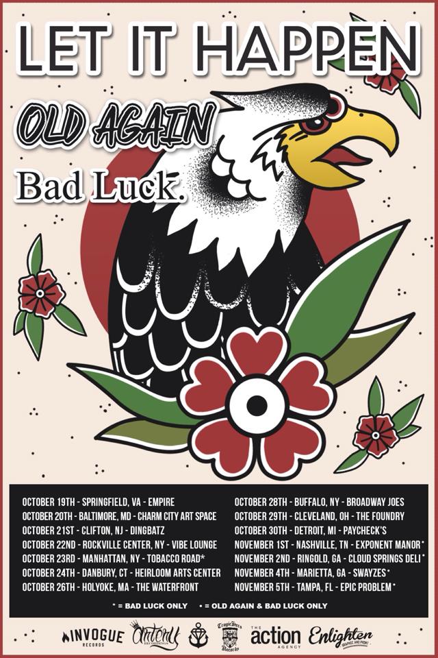 Let It Happen - 2014 Fall U.S. Tour - poster