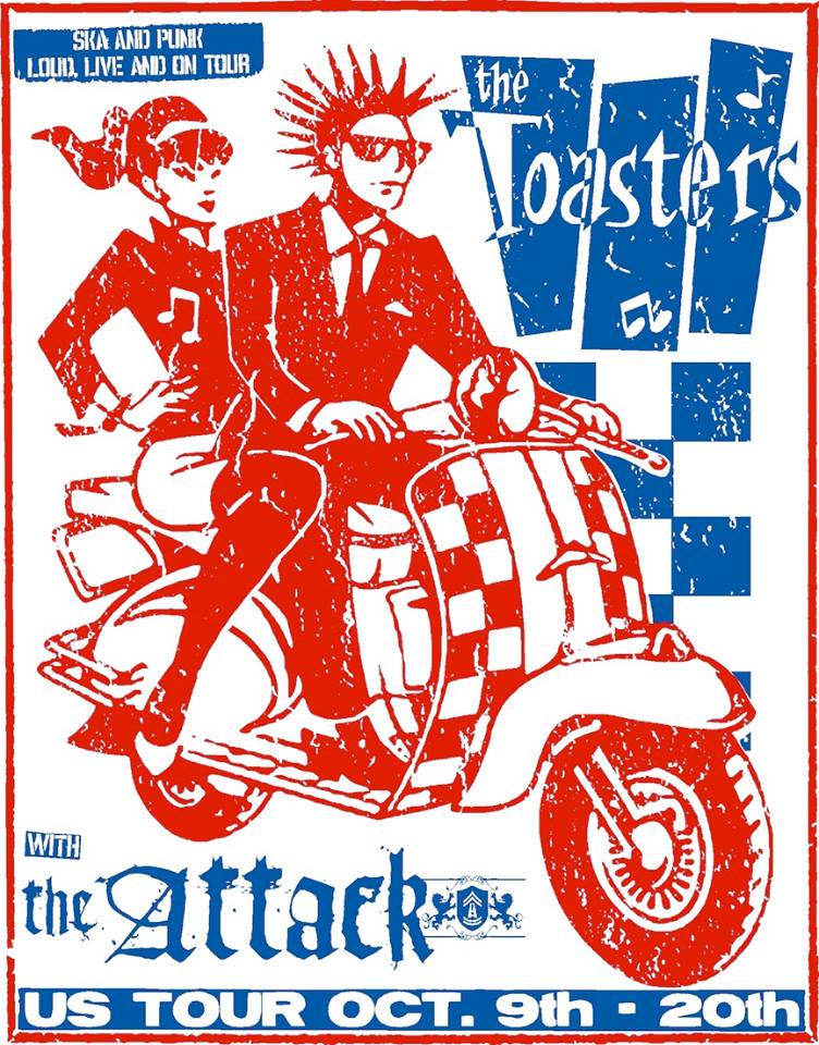The Toasters and The Attack Fall 2014 - poster