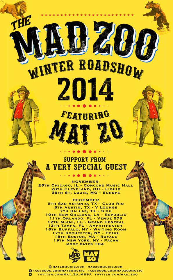 Mat-Zo-Mad-Zoo-Roadshow-poster