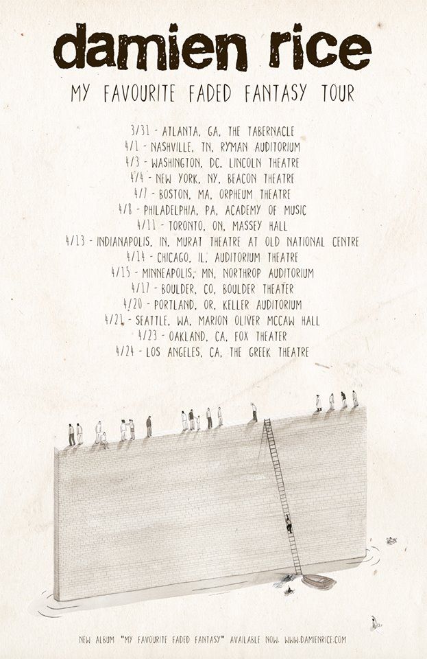 Damien-Rice-My-Favourite-Faded-Fantasy-Tour-poster