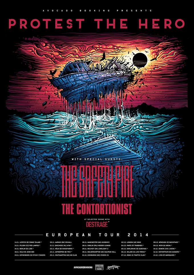 Protest-The-Hero-Updated-Europe-Winter-Tour-poster