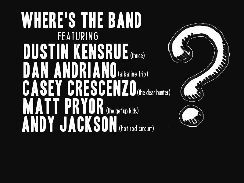 Where's The Band Tour - poster
