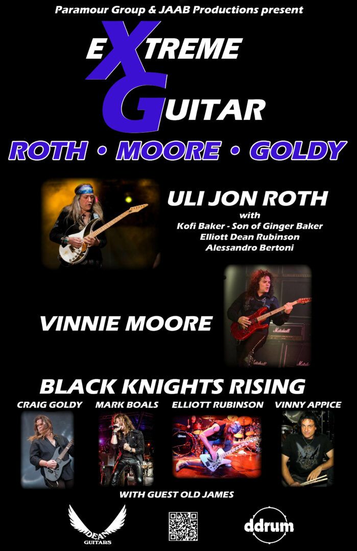 Extreme Guitar Tour 2015 - poster