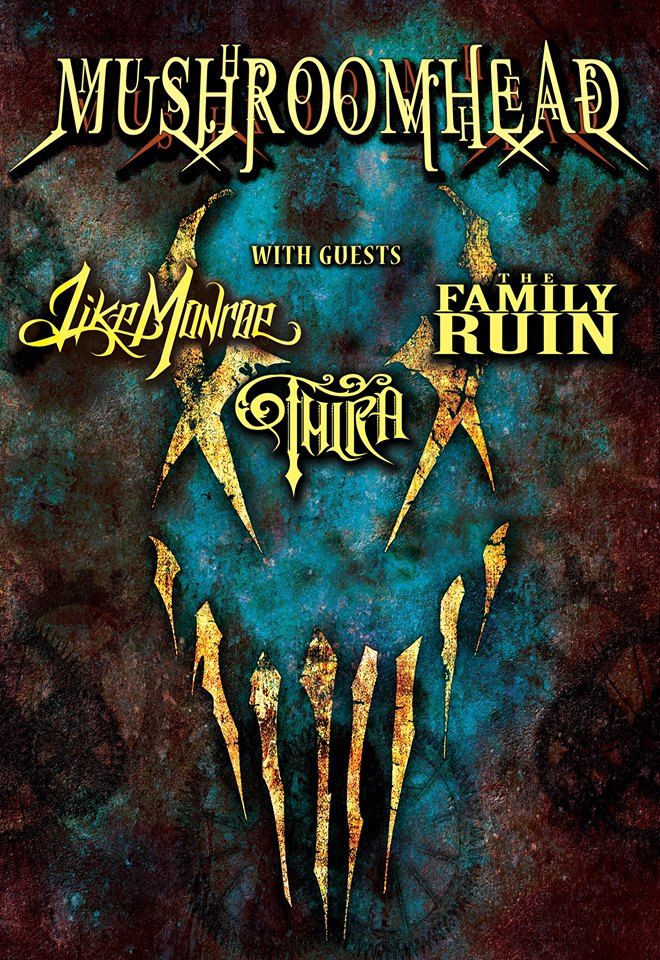Mushroomhead - January 2015 tour - poster