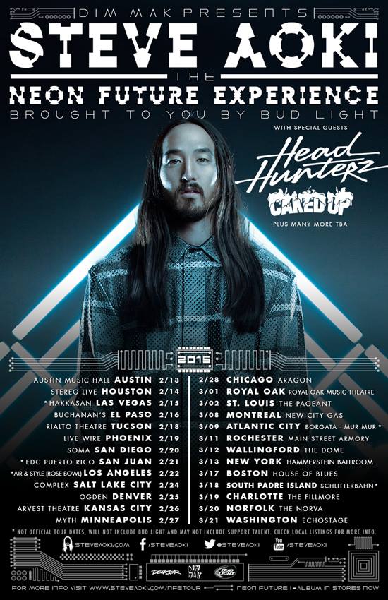 Steve-Aoki-Neon-Future-Experience-Tour-poster