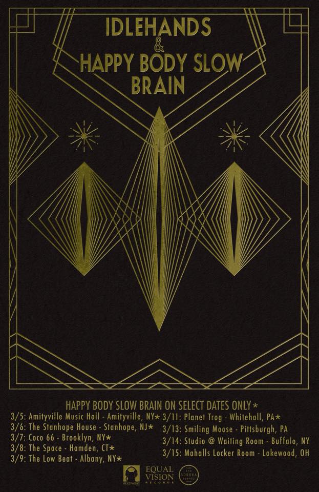 Idlehands - Headlining U.S. Tour 2015 - poster
