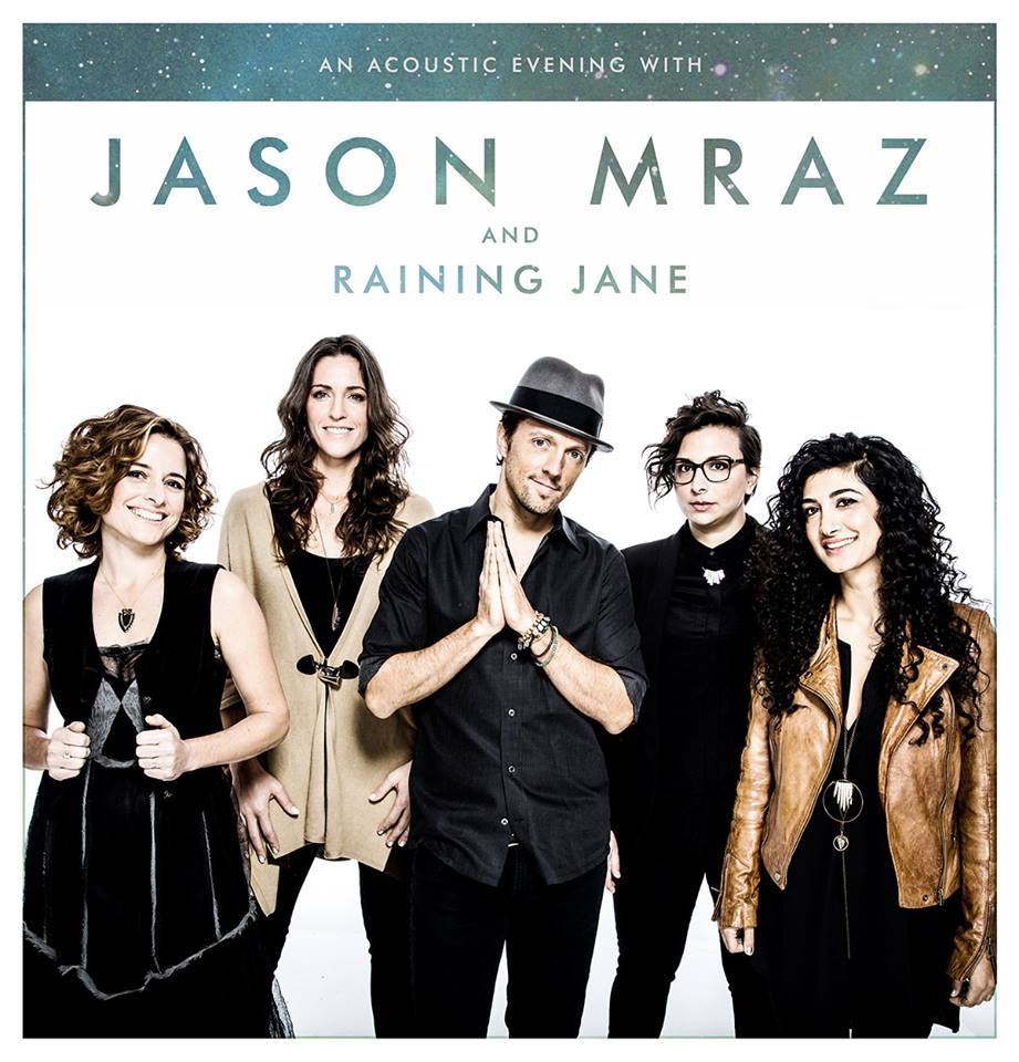 Jason Mraz - An Acoustic Evening With tour - poster