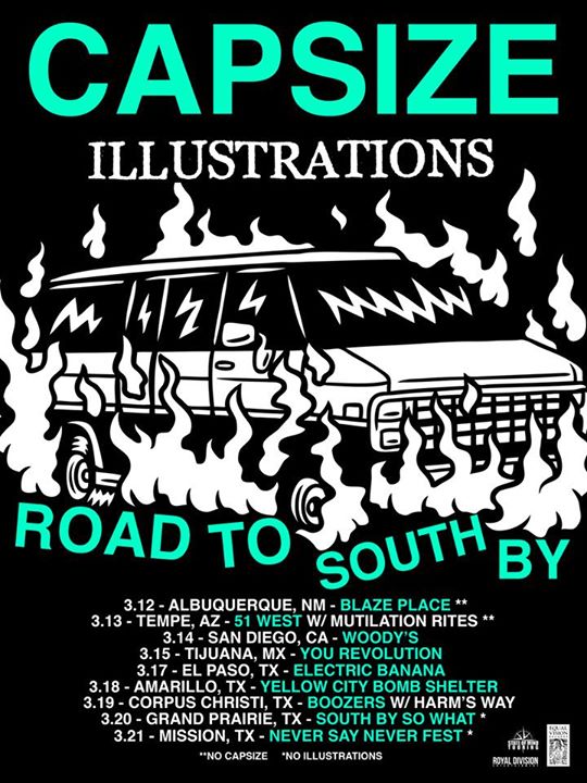 Capsize - Road To South By Tour - 2015