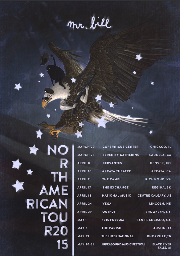 Mr. Bill - U.S. Spring Tour - Poster - 2015