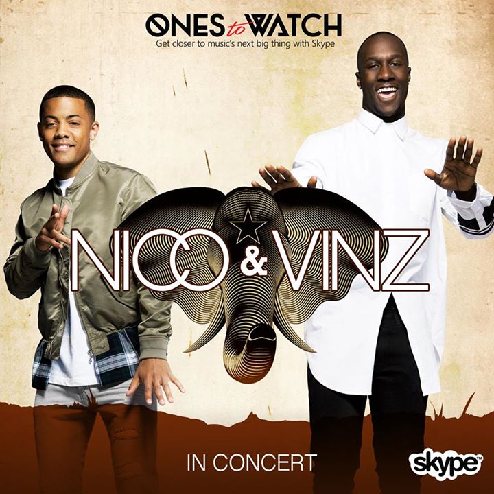 Nico & Vinz - North American Tour 2015 - poster