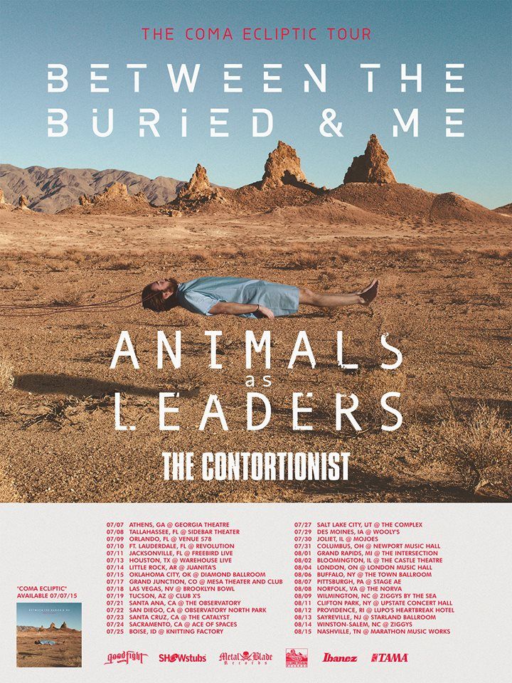 Between-The-Buried-And-Me-Coma-Ecliptic-tour-poster