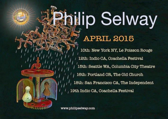 Philip Selway - U.S. Tour - Poster - 2015