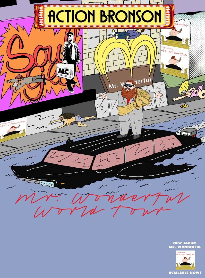 Action Bronson - Mr. Wonderful World Tour - contest image 1