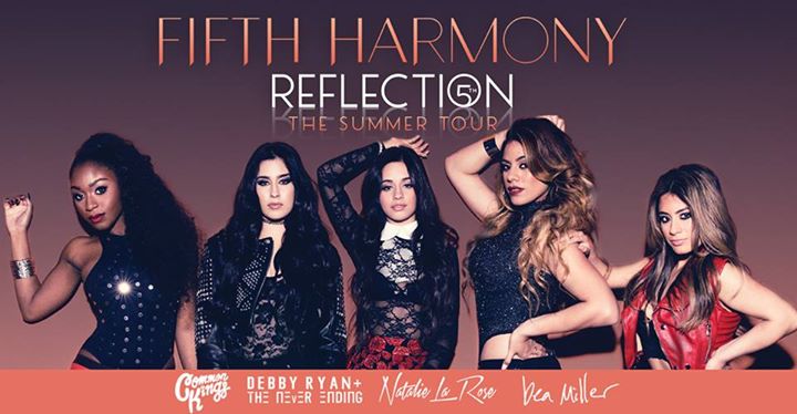 Fifth Harmony - Reflection The Summer Tour - poster