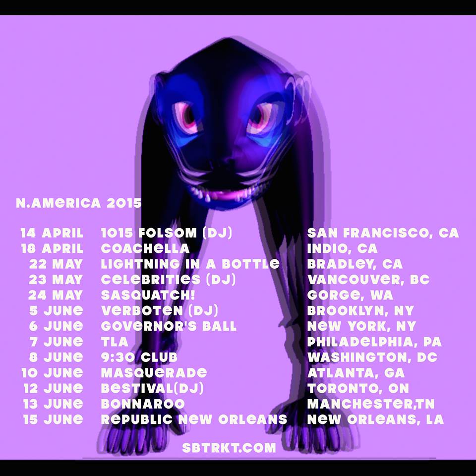SBTRKT-North-American-Tour-poster