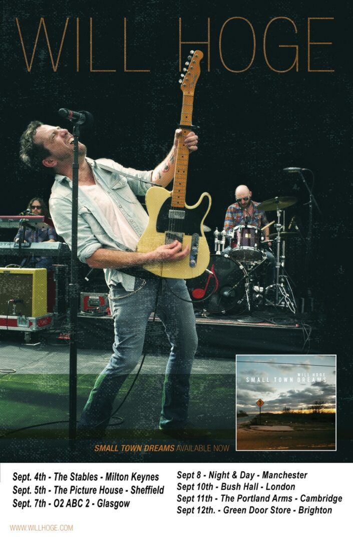 Will Hoge Fall UK Tour