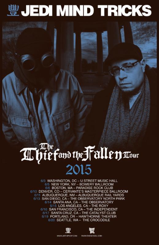 Jedi Mind Tricks - 2015 Tour Poster