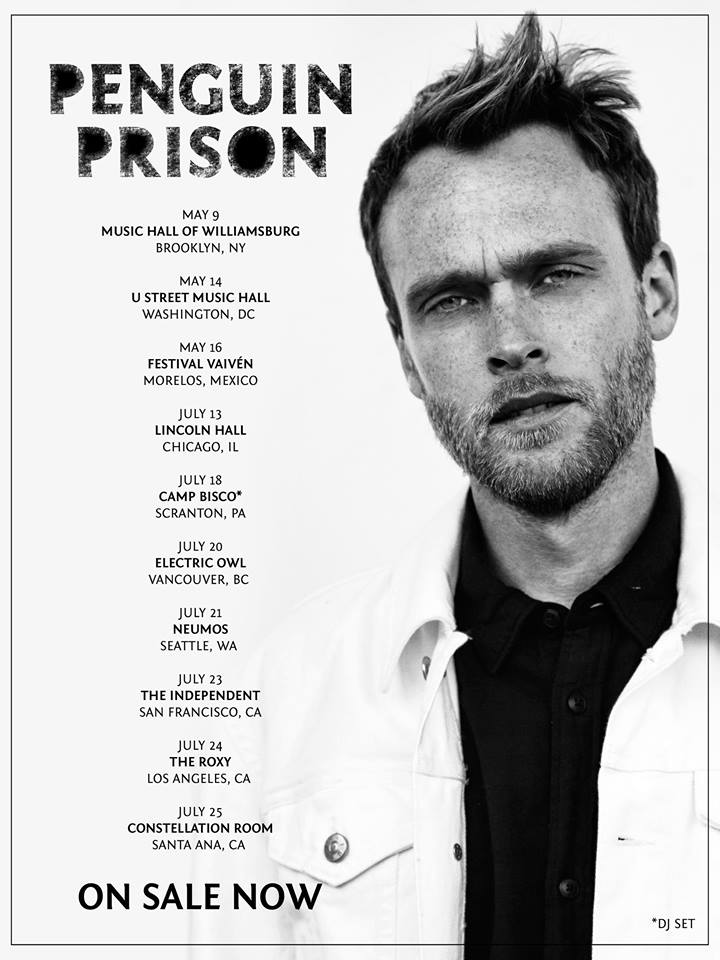Penguin Prison - U.S. Summer Tour Poster - 2015