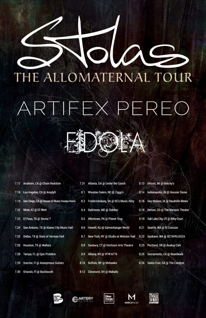 Stolas - Allomaternal Tour - poster