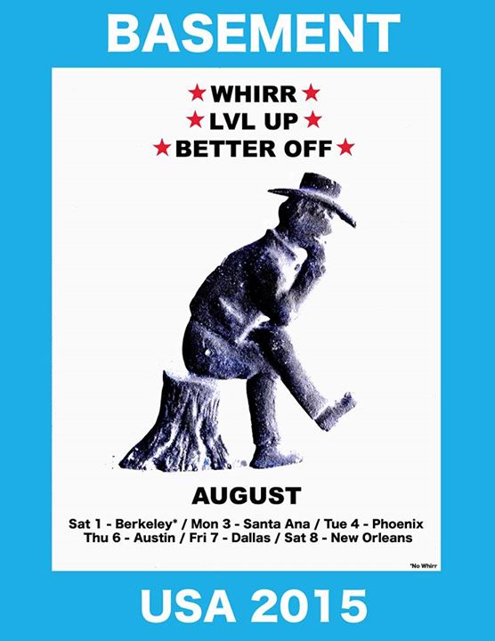 Basement - West Coast Tour 2015 - poster