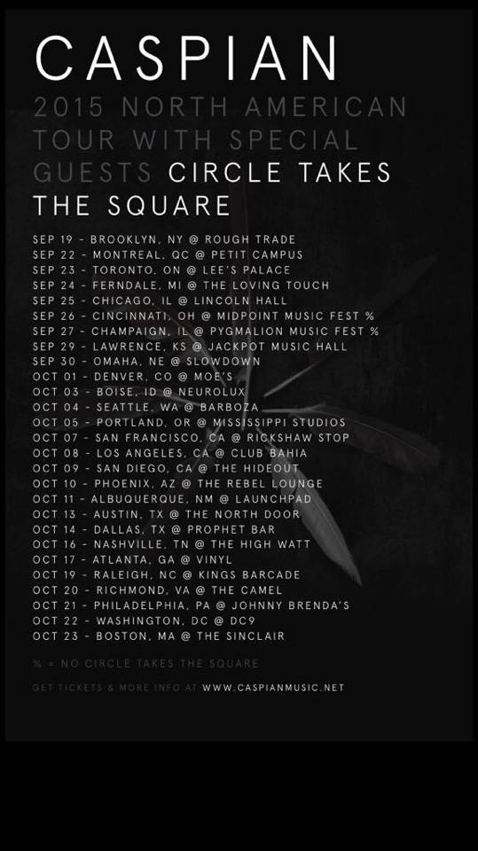 Caspian - Circle Takes The Square Tour
