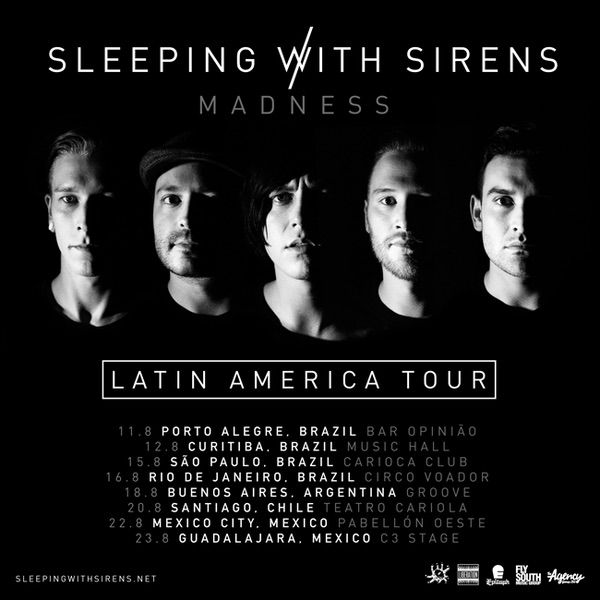 Sleeping With Sirens - Latin America Tour