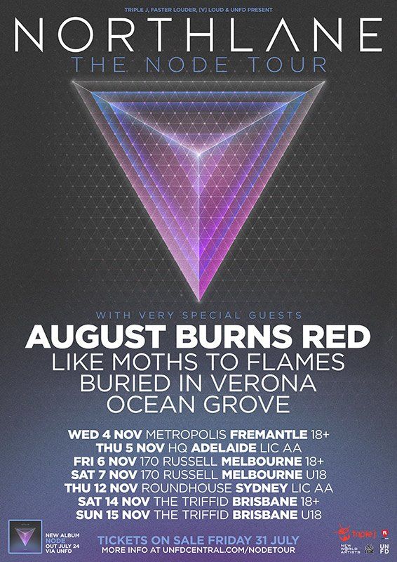 Northlane - Node Australian Tour