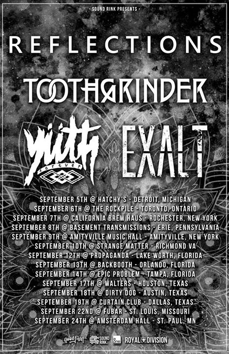 Reflections - North American Fall Tour 2015 - poster