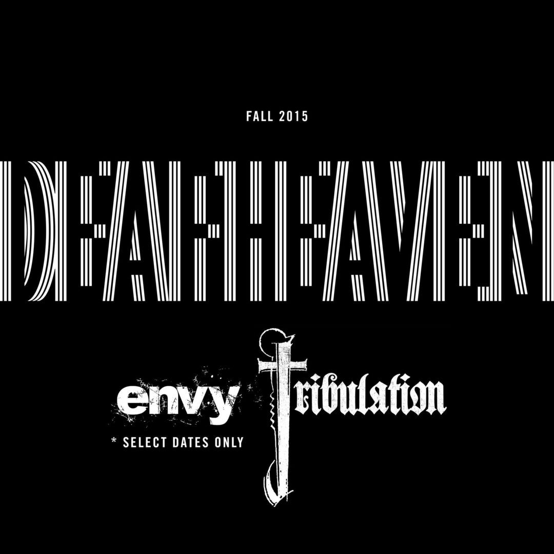 Deafheaven - Fall North American Tour - 2015 Tour Poster