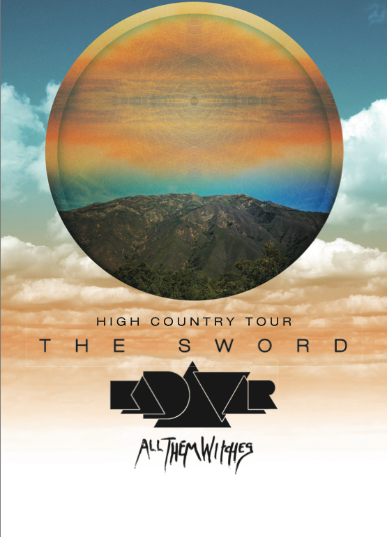 The Sword - Leg 1 of North American Tour - poster