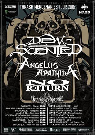 Dew-Scented - European Headlining
