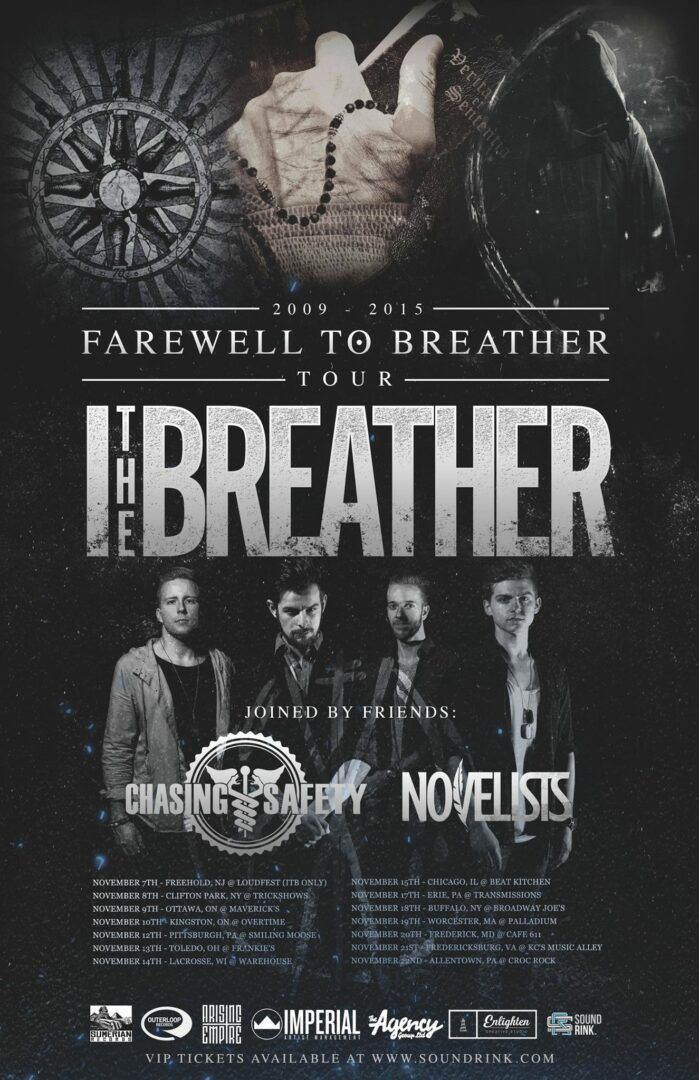 I, The Breather - Farewell To Breather Tour - 2015 Tour Poster