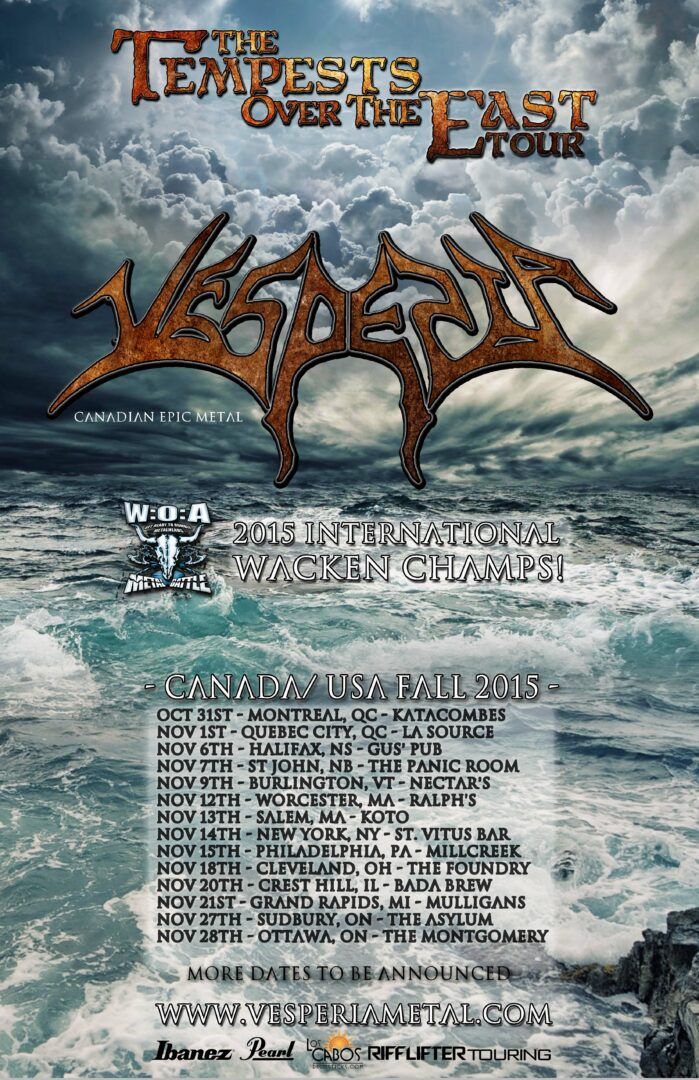 Vesperia - Canada: USA fall tour