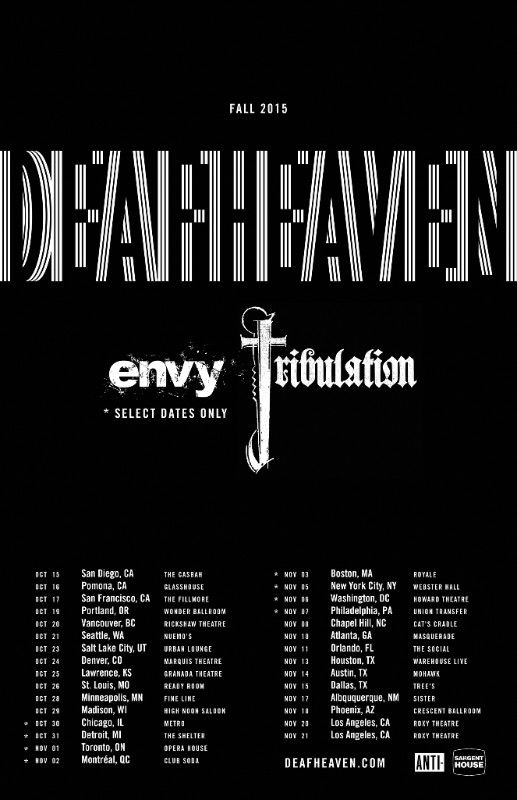Deafheaven - North American Tour