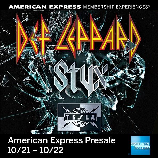 Def Leppard - 2016 Winter U.S. Tour - 2015 Tour Poster