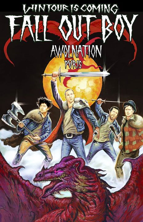 Fall Out Boy - Wintour - poster